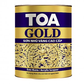 Sơn thơm nhũ vàng cao cấp TOA GOLD LACQUER - 1L